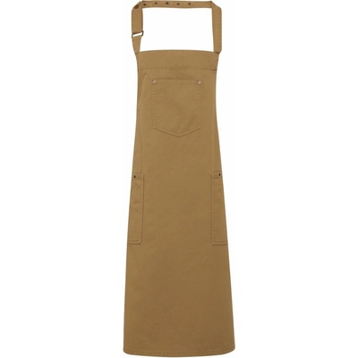 Premier PR 132 CHINO Bavlnená zástera s trakmi khaki