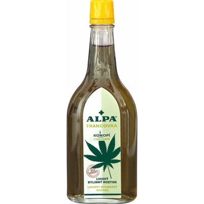 Alpa Francovka bylinný liehový roztok konopí 60 ml