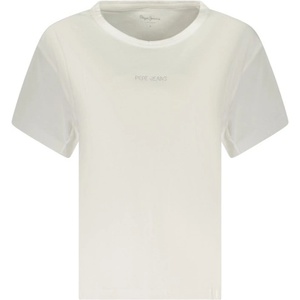 PEPE JEANS Дамска тениска с къс ръкав pepe jeans, Размер xs, Цвят Бяло (pm5000167mia_bi800)