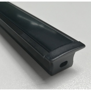 SJ-Tec SJ-ALP2515B Hliníkový profil černý matný 2 m