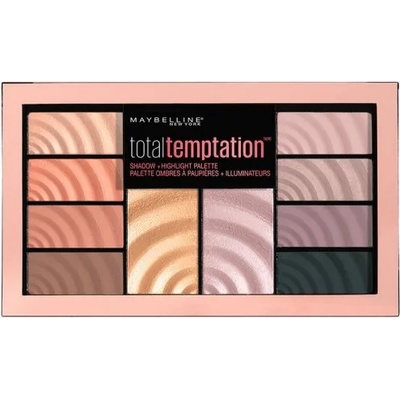Maybelline Total Temptation Shadow & Highlight Palette - Палитра сенки за очи и хайлайтъри