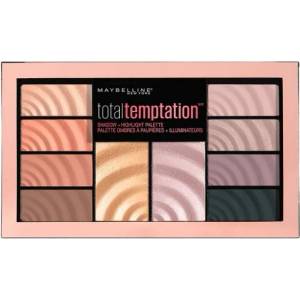 Maybelline Total Temptation Shadow & Highlight Palette - Палитра сенки за очи и хайлайтъри