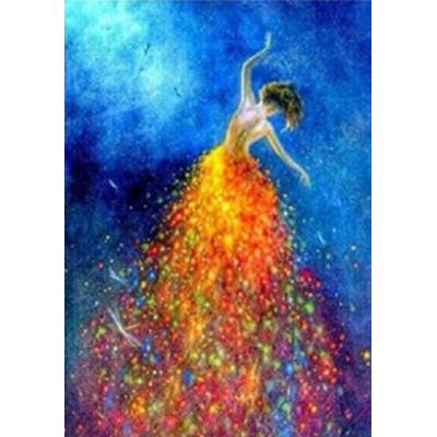 Norimpex - Puzzle Diamant painting: Dancer 30x40 cm - 1 - 39 piese