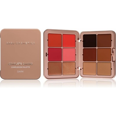 SOSU Cosmetics Complete Canvas Complexion Palette multifunkční paleta na obličej 26.4 g