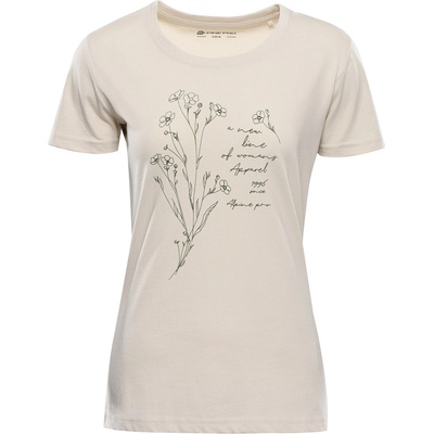 ALPINE PRO Дамска тениска от органичен памук ALPINE PRO TERMESA 3 moonbeam вариант pb ALPINE PRO | Siv | ЖЕНИ | XS