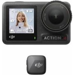 DJI Osmo Action 4 + Mic Mini Sender Infinity Black Спортна екшън камера