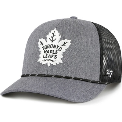 47 Brand Toronto Maple Leafs NHL Carbon Rope 47 Trucker