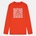 Fenchurch Тениска Fenchurch Men's Jones Long-Sleeve T-Shirt - Burnt Orange
