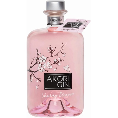 Akori Cherry Blossom Gin 40% 0,7 l (čistá fľaša)