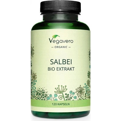 Vegavero Salbei Bio Extrakt, 120 капсули, Vegavero