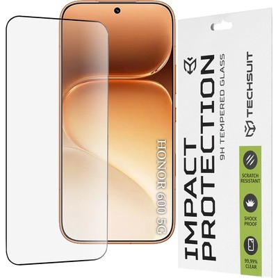 Techsuit Стъклен протектор за Honor 600 / 600 Pro - 111D Full Cover - Techsuit - Черен