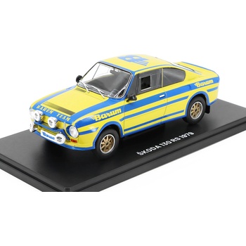 Hachette Škoda 130 RS 1979 časopis Nezapomenutelné auta 66 s modelem 1:24