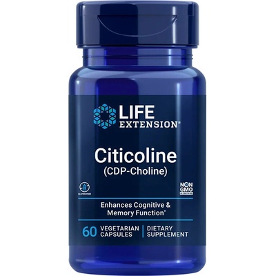 Life Extension Citicoline CDP-Choline 60 vegetariánska kapsula 250 mg