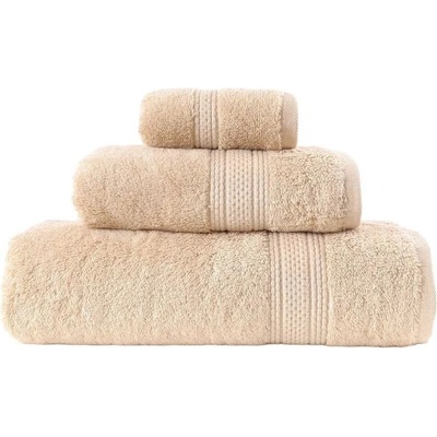Greno Egyptian Cotton béžový bavlnené uteráky a osušky bežová 30 x 50 cm