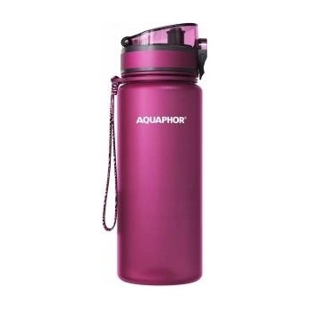 AQUAPHOR Filtering bottle Aquaphor City 0.65l burgundy