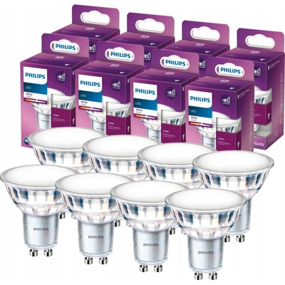 Philips LED halogénová GU10 PAR16 4,9W 550lm 3000K Teplá 120°