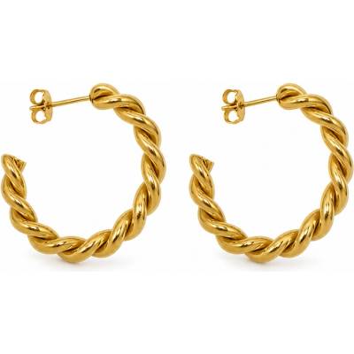 Olivie 10252 Polkruhové náušnice GOLD