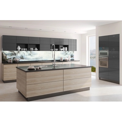 DIMEX ART Фототапет за кухня - картина на водопад 350 x 60 см