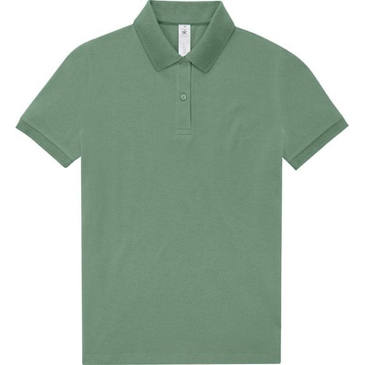 B&C My Polo 210 /women Dámske piqué polo zelená amalfi