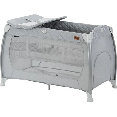 Hauck Бебешка кошара Hauck - Play N Relax Center, Quilted Grey (600115)