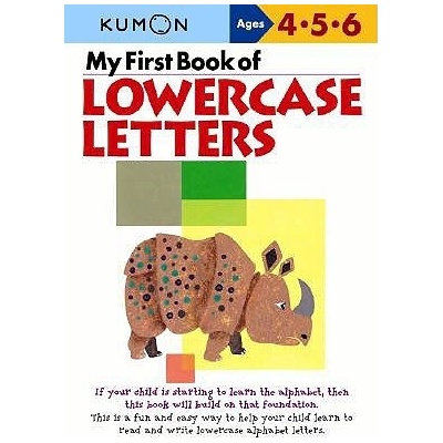 My First Book of Lowercase Letters Kumon PublishingPaperback