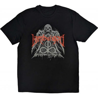 Lamb of God tričko Skull Pyramid čierne