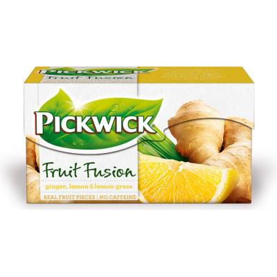 Pickwick Čaj Fruit Fusion Zázvor s citronem a citronovou trávou 40 g