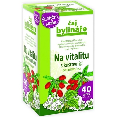 Mediate čaj Na vitalitu s kustovnicí čaj 40 x 1,6 g