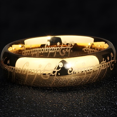 HARAHU Пръстен FR-4117 - Златен / 57mm KP4117 (FR-4117)