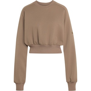 Adidas Дамски пуловер adidas Women's Soft Lux Sweatshirt Jumper - Khaki Six - размер XL (117-3946-0115)