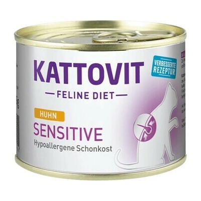 KATTOVIT Feline Diet Sensitive Kuracie mäso 185 g