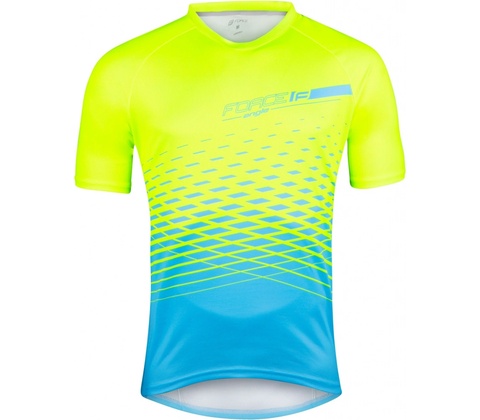 Force MTB ANGLE fluo-modrý