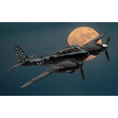 Corgi Messerschmitt Me 410A-1 Hornisse Luftwaffe 14./KG2 Rudolf Abrahamczik Laon-Athies Francie 1944 1:72