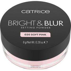 Catrice Фиксираща пудра за лице Bright & Blur, 020 Soft Pink, 8 g - baby