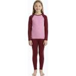 WOOLCANO Детски комплект термо бельо WOOLCANO Merino SET0982 purple