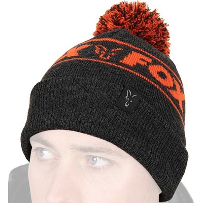 FOX Čepice Collection Bobble Black Orange – Zboží Dáma
