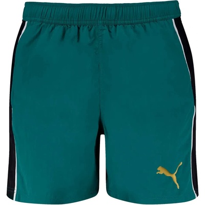 PUMA Бански гащета Puma 701237076 swimming shorts - Green (Emerald Green / Black)