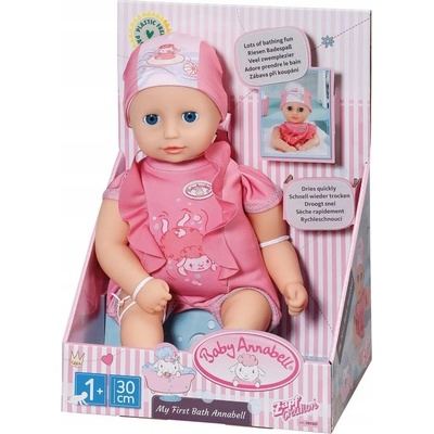 Zapf Creation 707227 Baby Annabell My First Kúpacia Annabell 30 cm