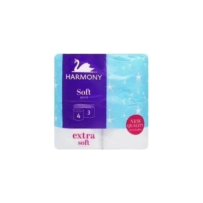 Harmony Soft White 3-vrstvový 4 ks