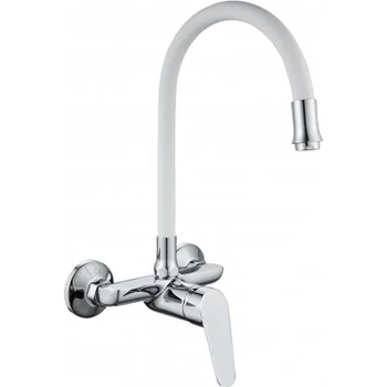 Image 1 of Inter Ceramic Смесител за умивалник бял linni (5108152w 7789)