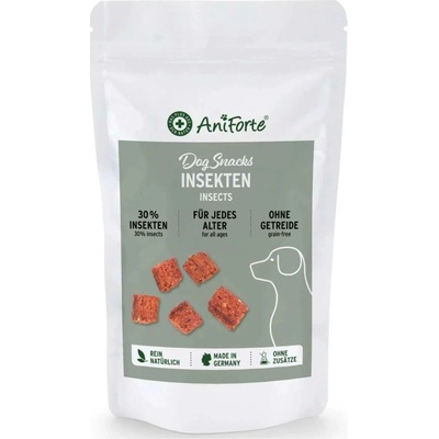 AniForte Psí pamlsky vyrobeno z hmyzu 150 g