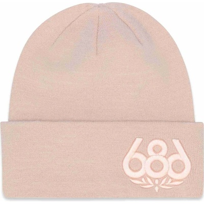686 čiapka Big Logo Embroidered Beanie Smokey Pink SMPK