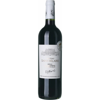 Château Saint-Hilaire Médoc Cru Bourgeois Supérieur suché červené 2021 13% 0,75 l (holá láhev)