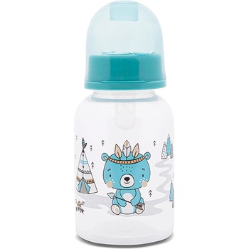 Baby Care Бебешко шише Lorelli - Simple, 125 ml, Aqua Blue (10200120005)