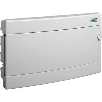 NOARK Electric ТАБЛО АПАРТАМЕНТНО 18 ПРЕДПАЗИТЕЛЯ ВГР. МОНТАЖ БЯЛА ВРАТА 1 РЕД noark (101519)