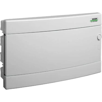 NOARK Electric ТАБЛО АПАРТАМЕНТНО 18 ПРЕДПАЗИТЕЛЯ ВГР. МОНТАЖ БЯЛА ВРАТА 1 РЕД noark (101519)