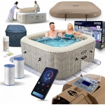 Intex 28446 Pure Spa Chevron Deluxe