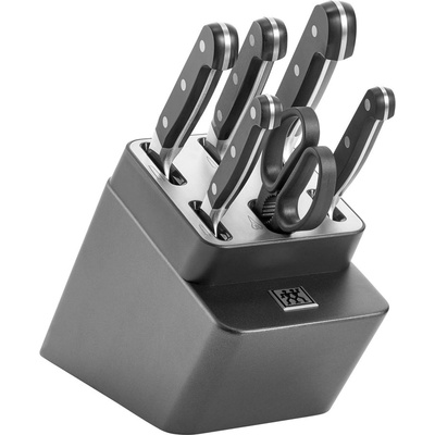 Zwilling Pro Samoostřící blok s noži antracitový 7 ks