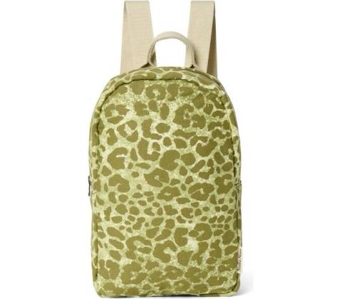 STUDIO NOOS - Cotton Mini BACKPACK Green Leopard
