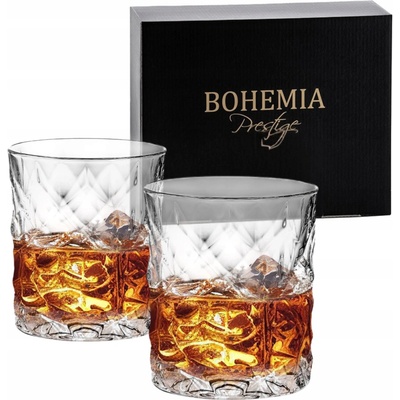 BOHEMIA PRESTIGE Poháre na whisky ILLUSION Poháre na nápoje 6 x 300 ml